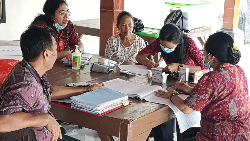 Puskel Banjar Dinas Serongga Pondok