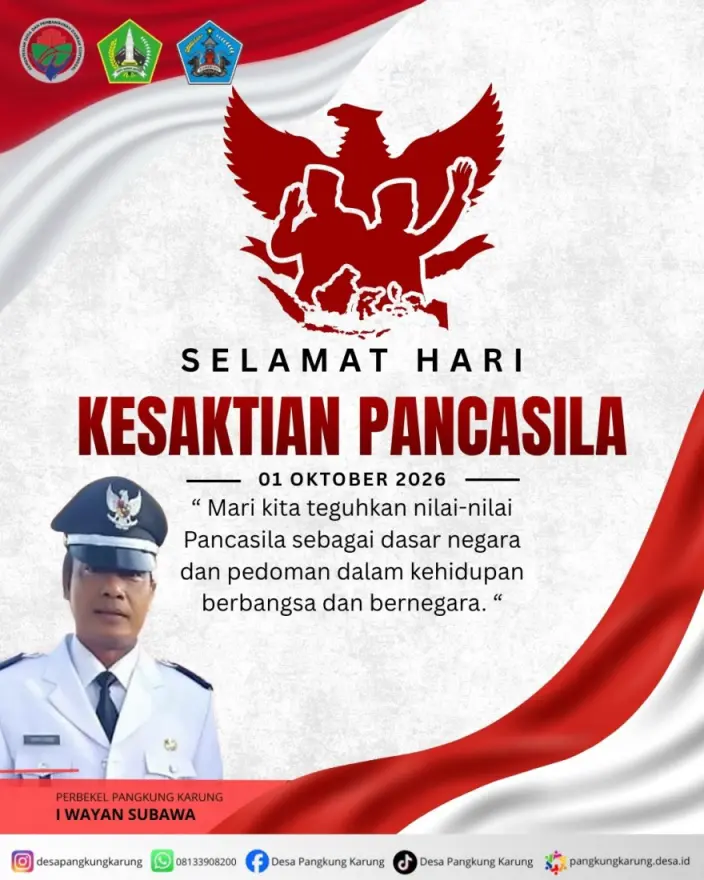 SELAMAT HARI KESAKTIAN PANCASILA