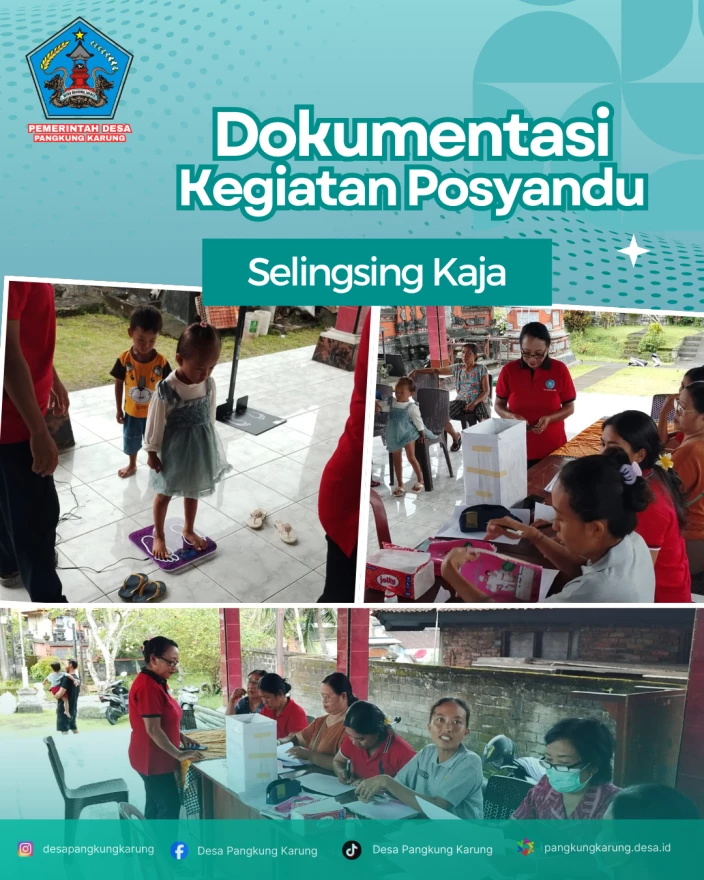 Pelaksanaan kegiatan POSYANDU 6SPM periode Februari 2026